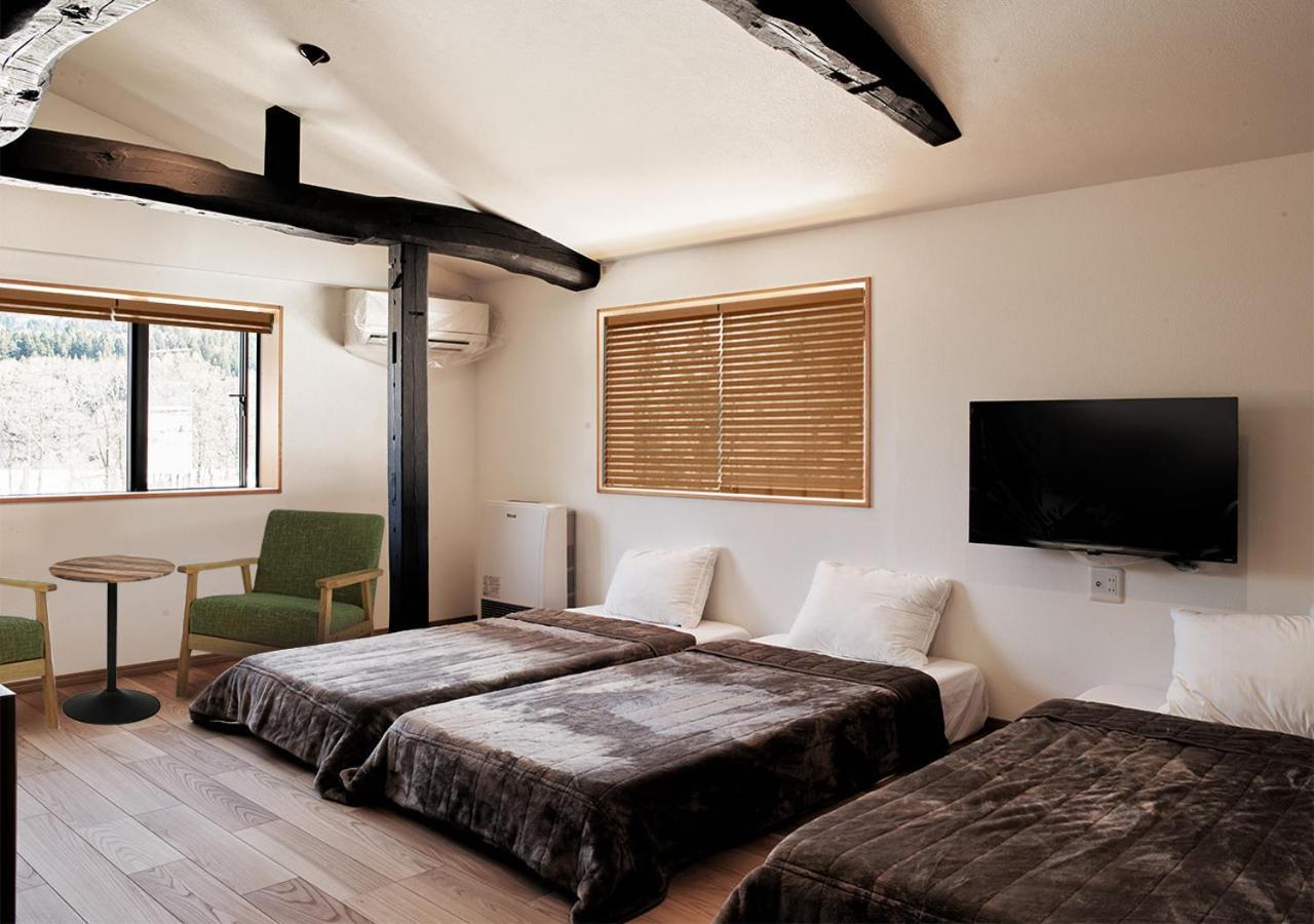 Hotel 白馬の黒馬　Darkhorse @Hakuba Exteriér fotografie