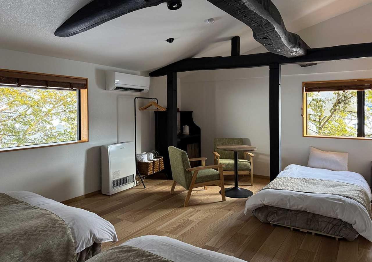 Hotel 白馬の黒馬　Darkhorse @Hakuba Exteriér fotografie